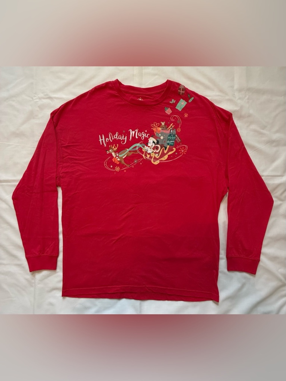 Walt Disney World Mickeys Very Merry Christmas Party 2023 Long-sleeve tee